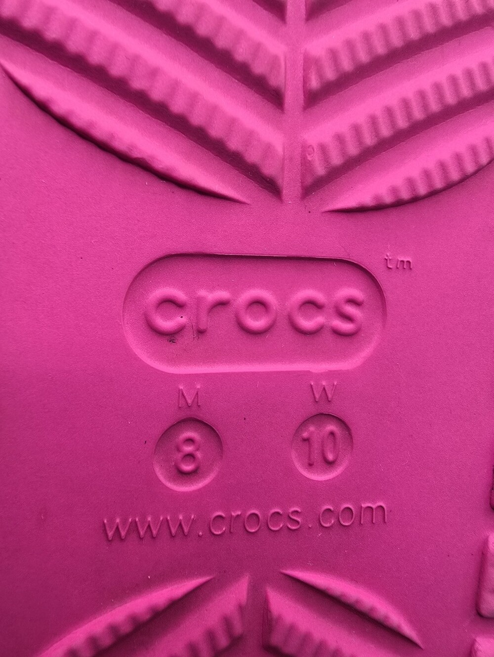CROCS Cozzzy Pink Plush-Lined Mattel Barbie Slide Sandals. Worn Once. Ladies 10 - Picture 16 of 16